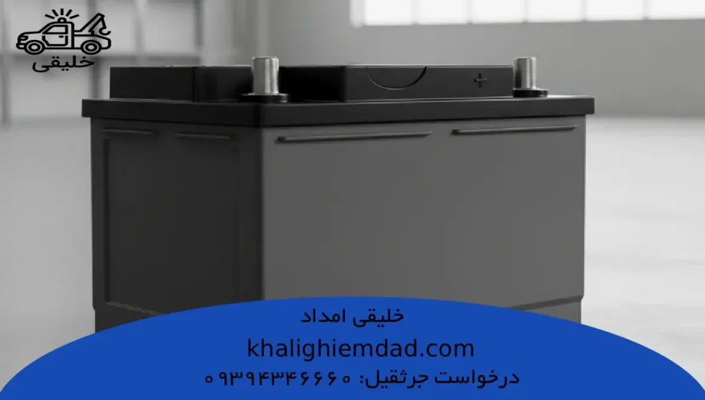 تصویر یک باتری خشک مرتبط با باتری سازی شبانه روزی